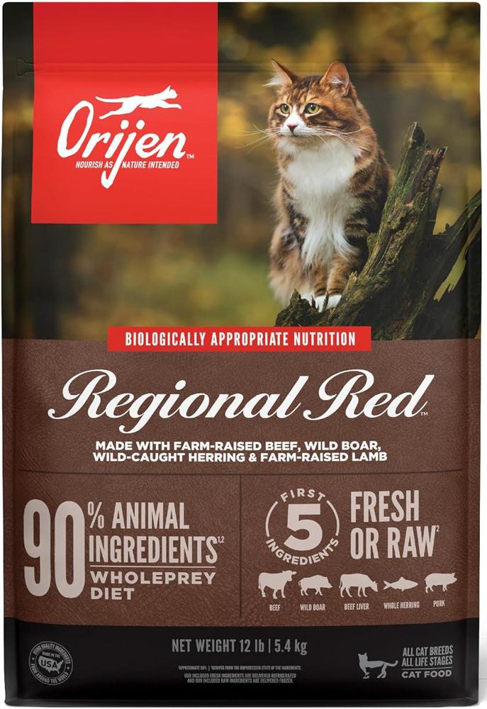 Orijen Regional Red Cat сухой корм для кошек 5,4 кг (28254)